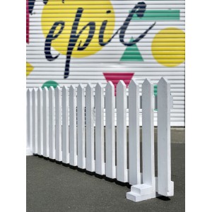 White Picket Fence 2m - 60cm